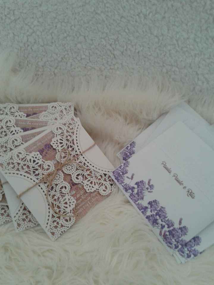 Os meus convites !!!! .... a noiva é  que fala ... - 1