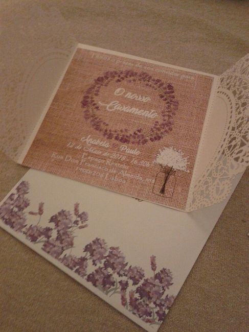 Os meus convites !!!! .... a noiva é  que fala ... - 3