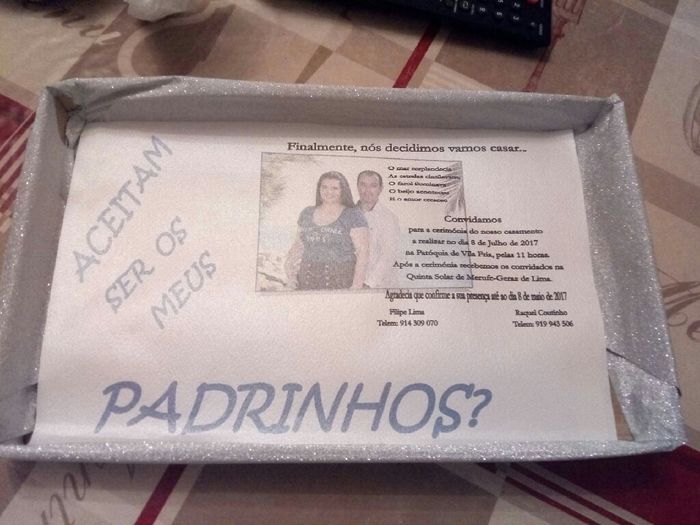 Convite padrinhos - 2