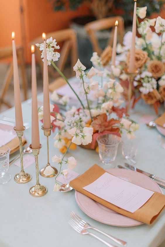 Casamento Minimalista - Rosa Dourado 💗 #outubrorosa - 7