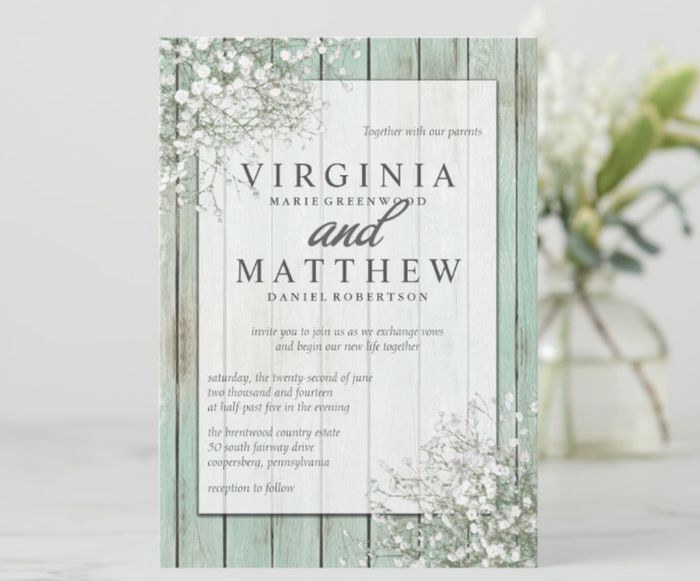 O Arco-íris invade a Comunidade 🌈 Inspirações com Verde-água para Convites 1