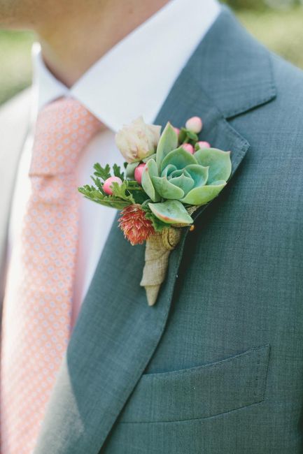 o Arco-íris invade a Comunidade 🌈 Inspirações com Verde-água para Bouquets e Boutonnière - 1