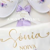 Convites e adereços dos noivos e da filhota - 3
