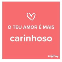O teu amor é mais.... DESAFIO! - 1