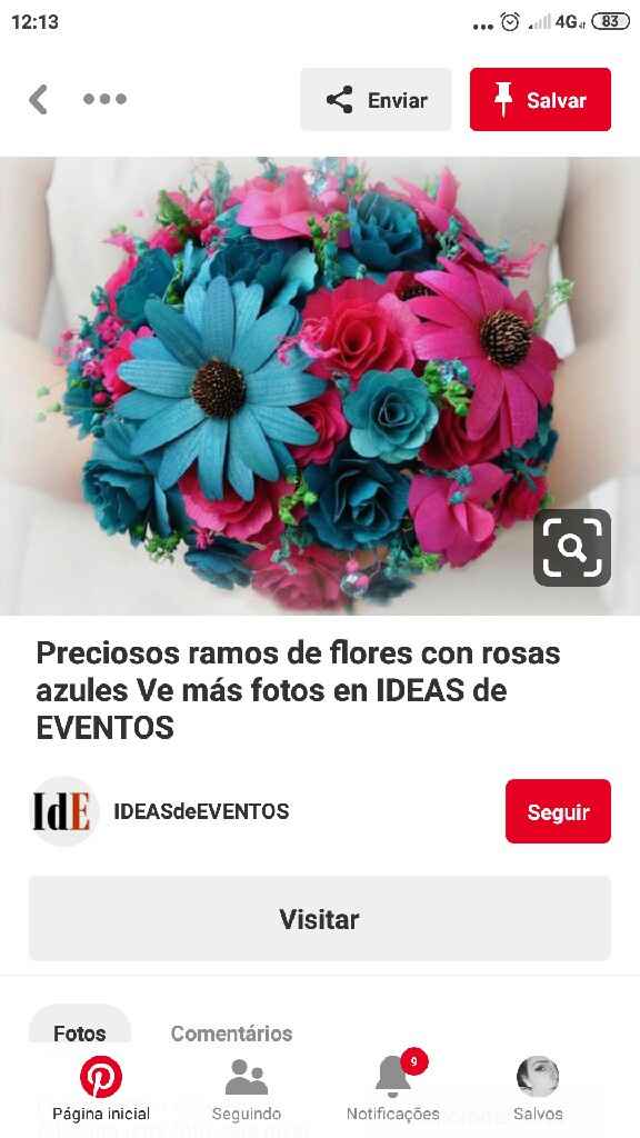 Vestido de noiva azul turquesa - 3