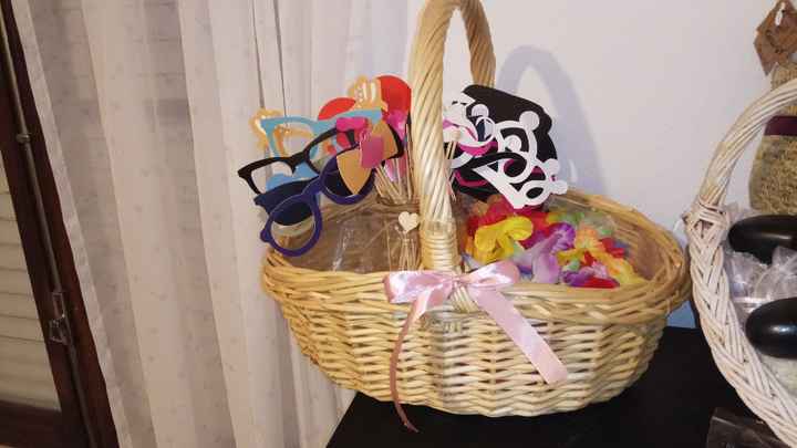 Cesta para photobooth