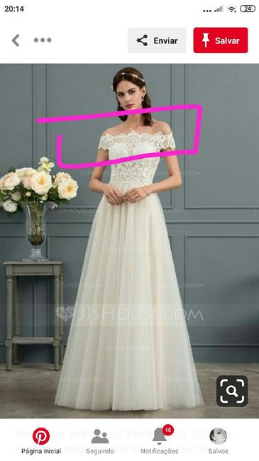 O teu vestido de noiva vai ser com ou sem mangas? - 1