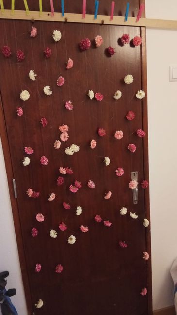 Fios de flores (para photobooth)