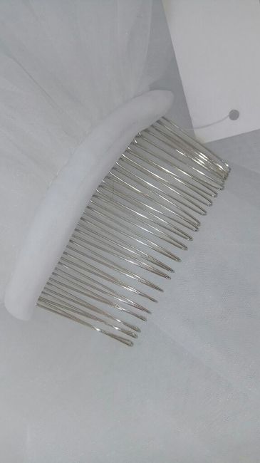Chegou o meu véu -  aliexpress - 2