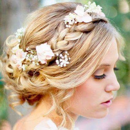 Flores no cabelo - 1
