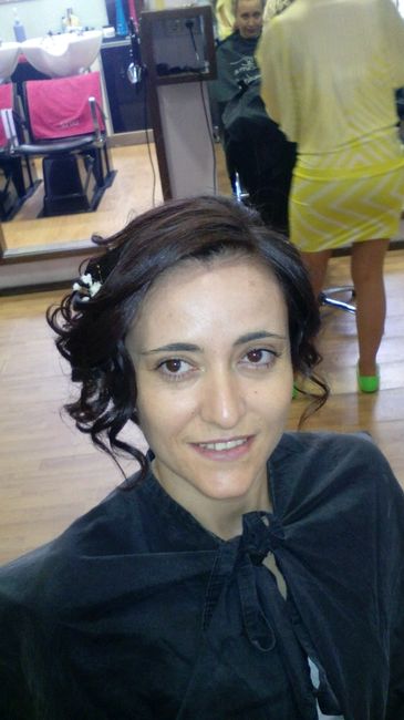 Prova de penteado - 1