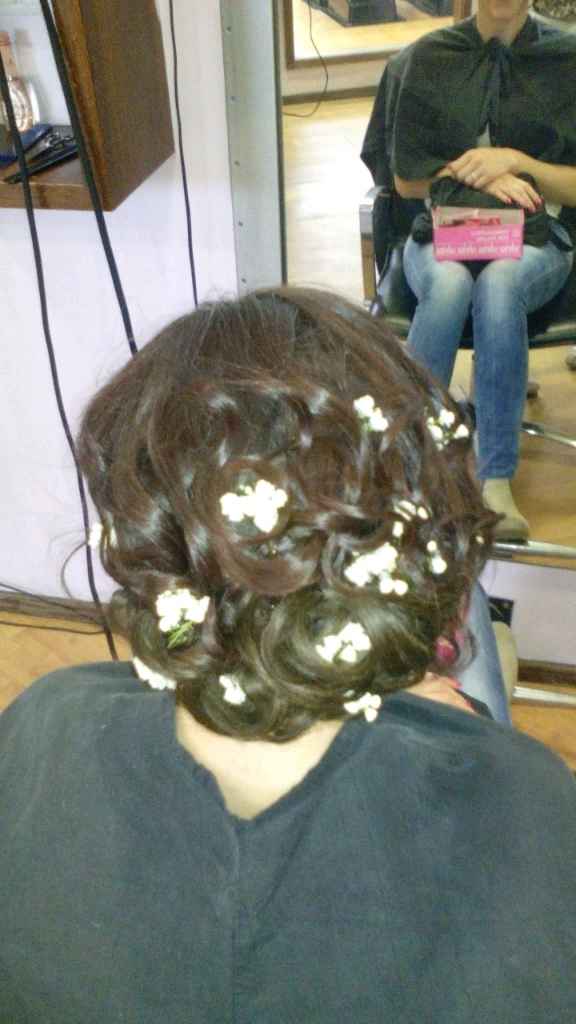 Prova de penteado - 2