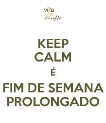 Fim de semana prolongado