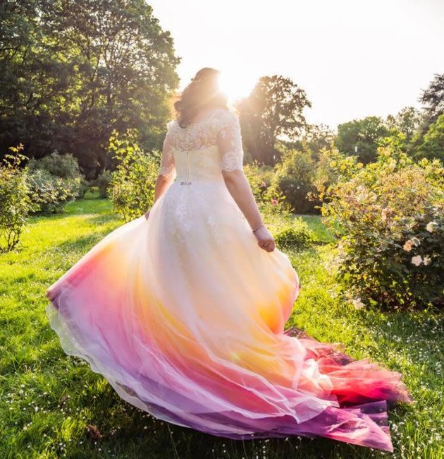 Vestido noiva "degrade"/"ombre" - 2