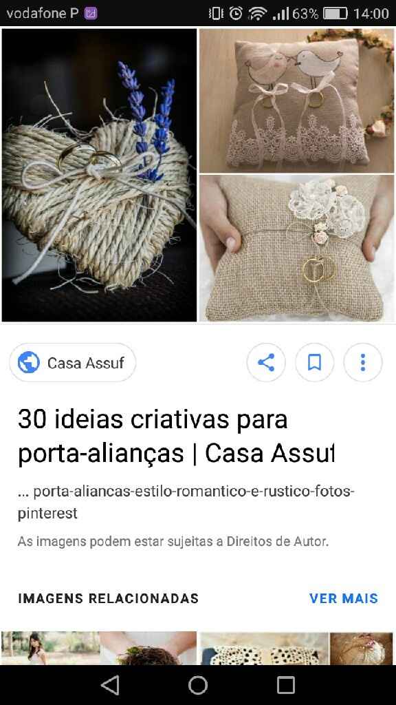 Porta alianças?? - 1