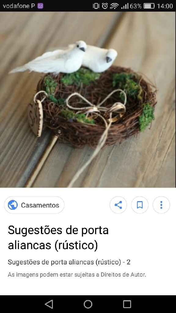 Porta alianças?? - 2