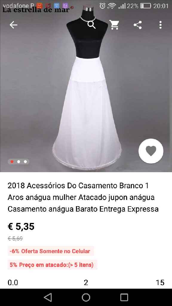 Saiote para cada tipo de Vestido - 1