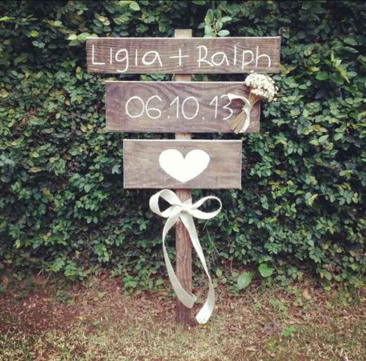 Inspirações para placas de boas vindas - 5