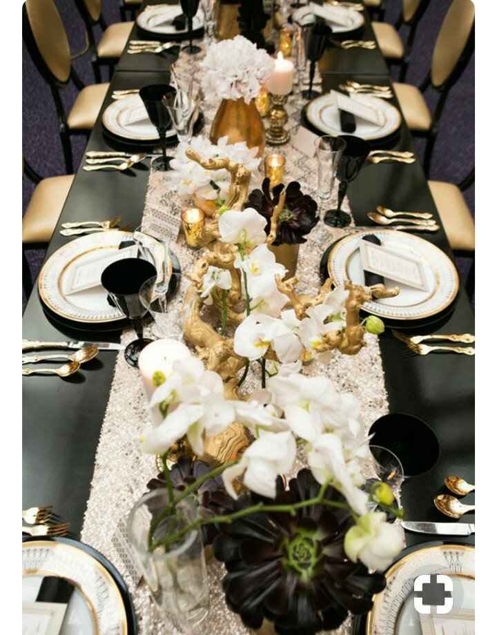 9 inspirações para um casamento preto - 2