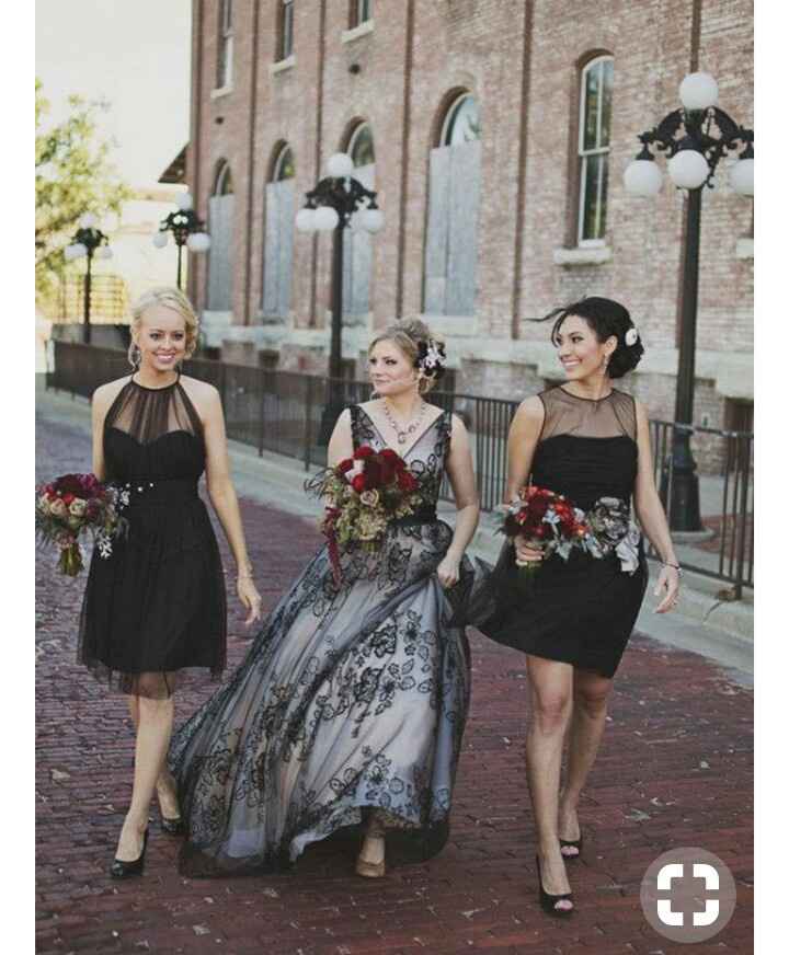 9 inspirações para um casamento preto - 3
