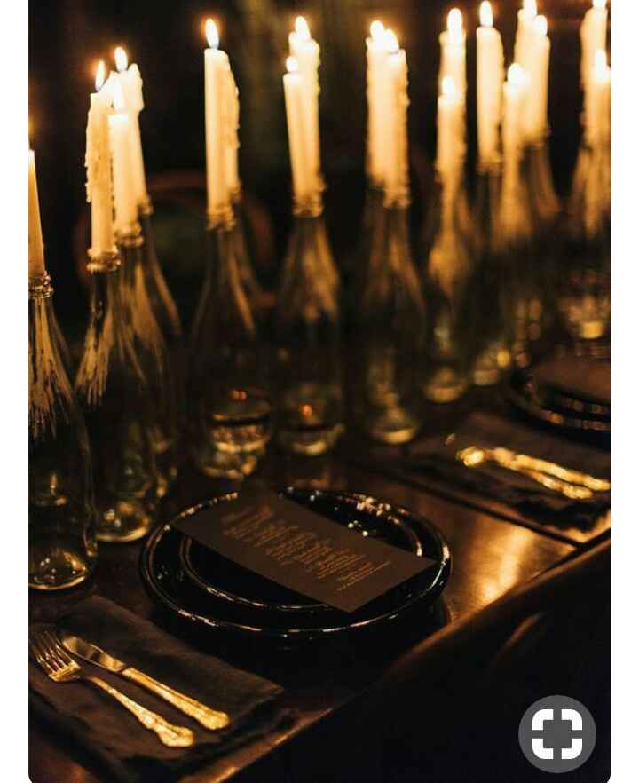 9 inspirações para um casamento preto - 6