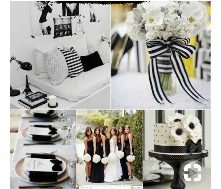 9 inspirações para um casamento preto - 8