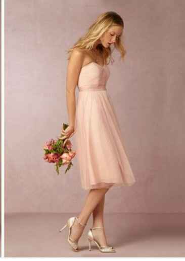 e se o vestido for curto? inspirações rosa - 3