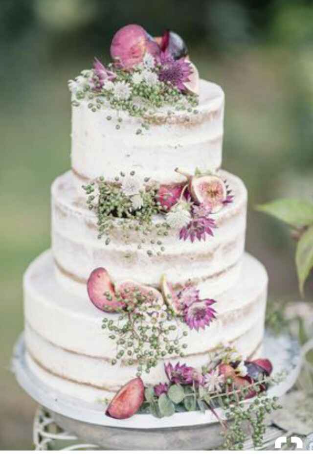 Semi-naked Cake rosa - 2