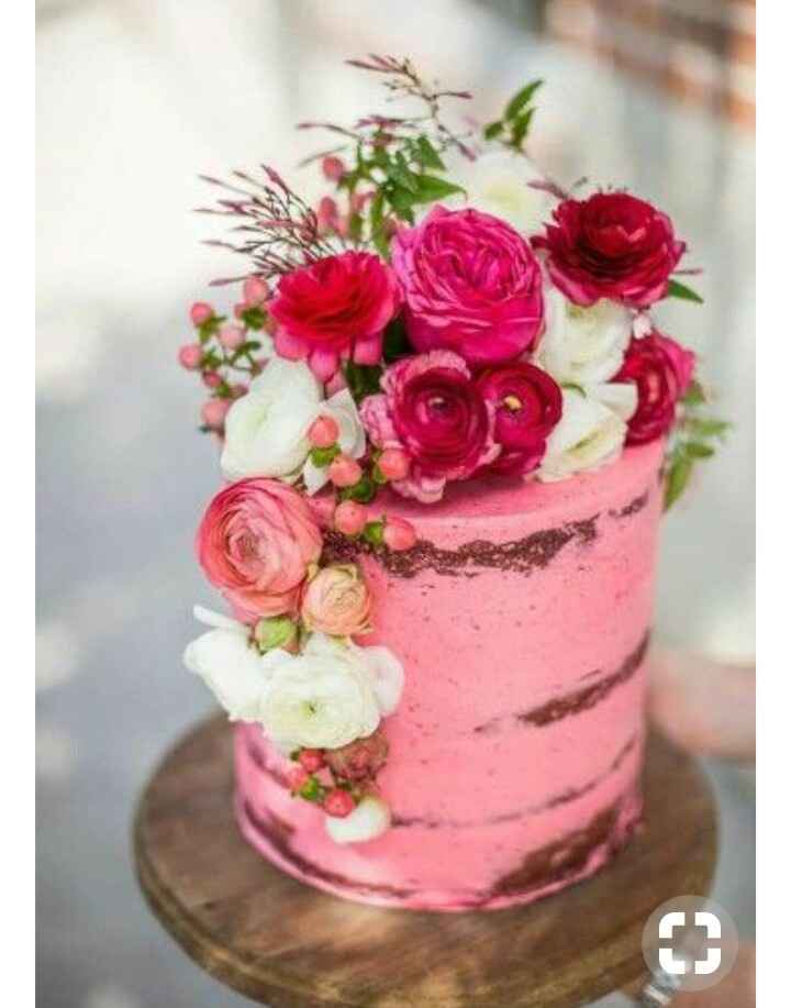 Semi-naked Cake rosa - 3