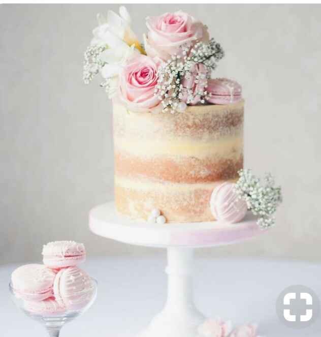 Semi-naked Cake rosa - 6
