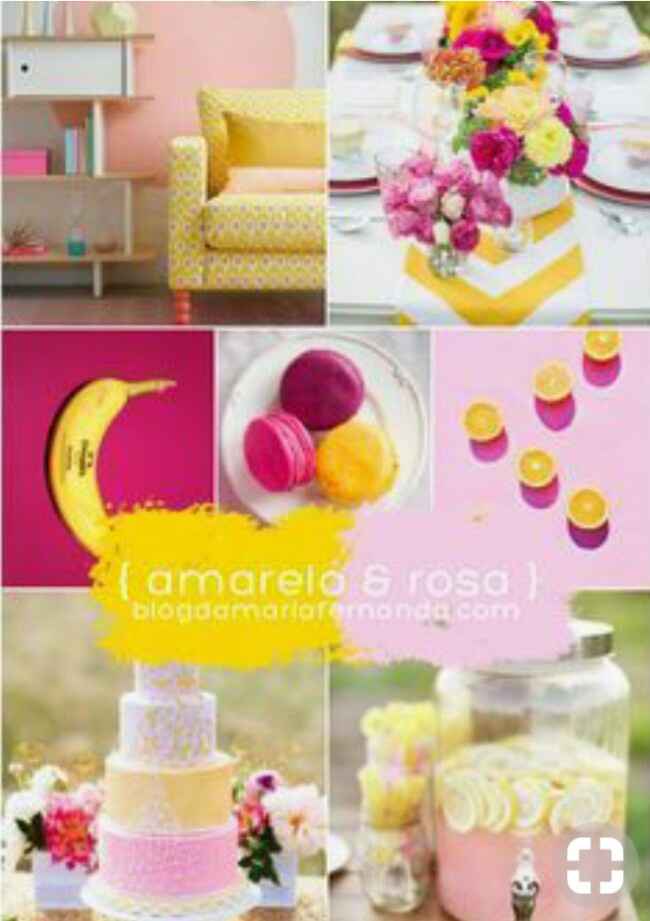 Paletas de cor com rosa - 1