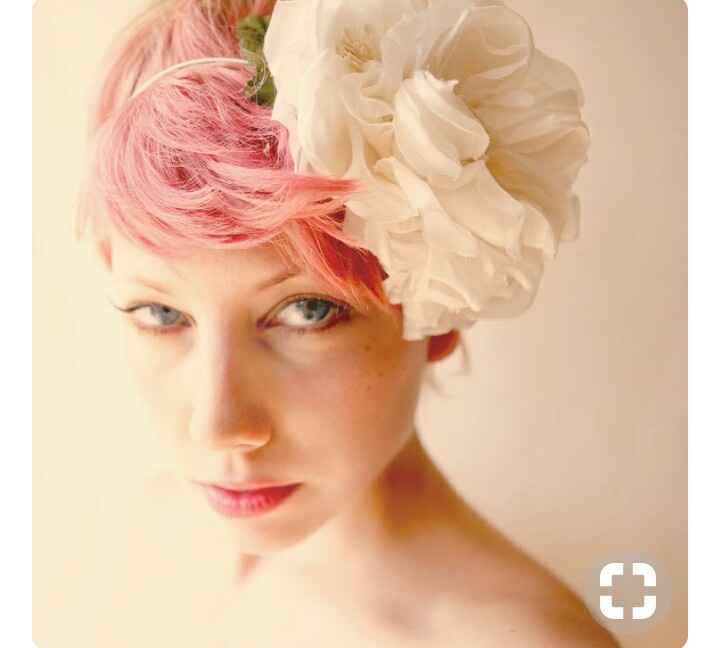 e se o cabelo tiver cor? - inspirações rosa - 2