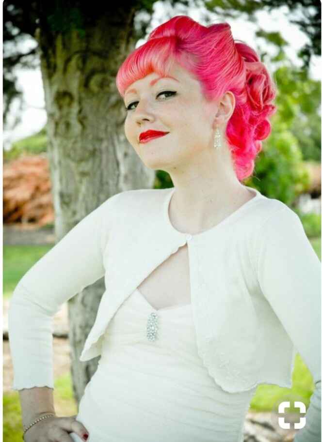 e se o cabelo tiver cor? - inspirações rosa - 7