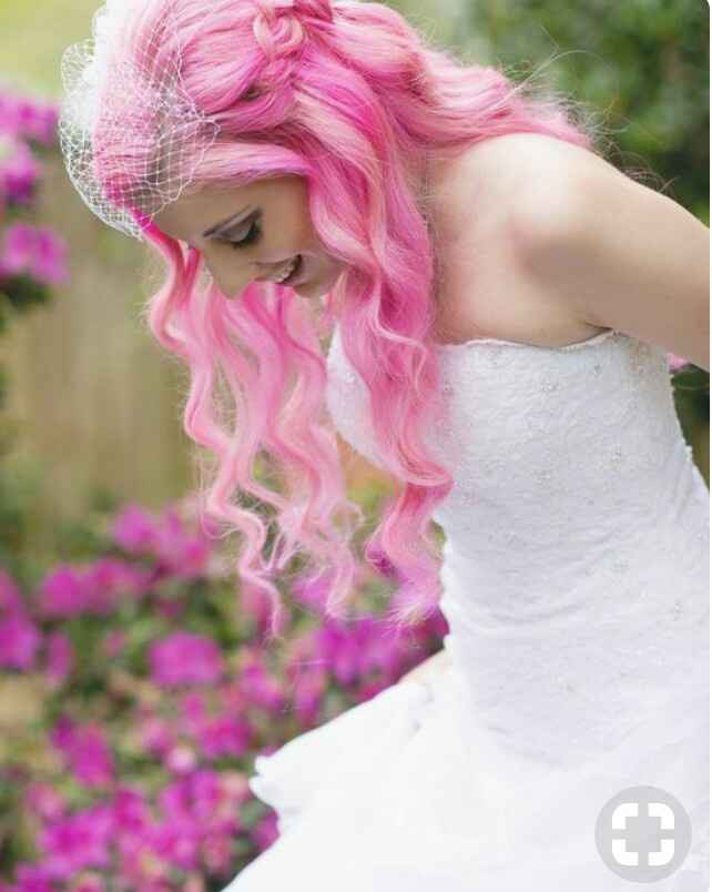 e se o cabelo tiver cor? - inspirações rosa - 8