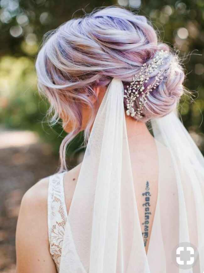 e se o cabelo tiver cor? - inspirações rosa - 9