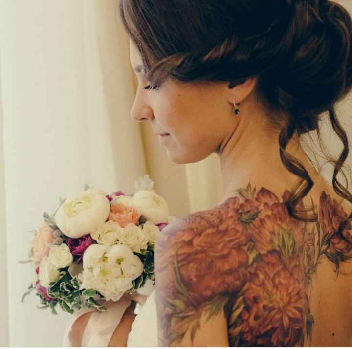 Noivas tatuadas rosa e não só - 2