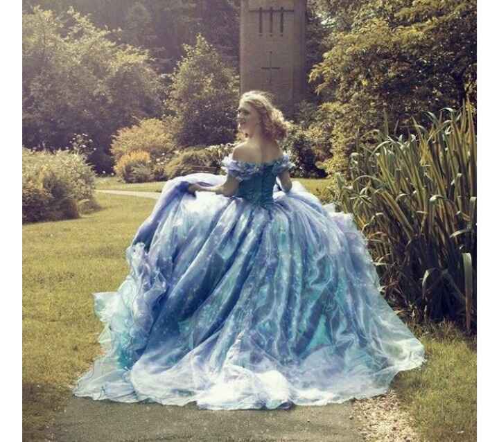 Mês de abril - Vestidos de noiva azul - 4