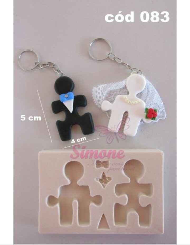 Mês de abril - lembranças de casamento quebra cabeças - 4