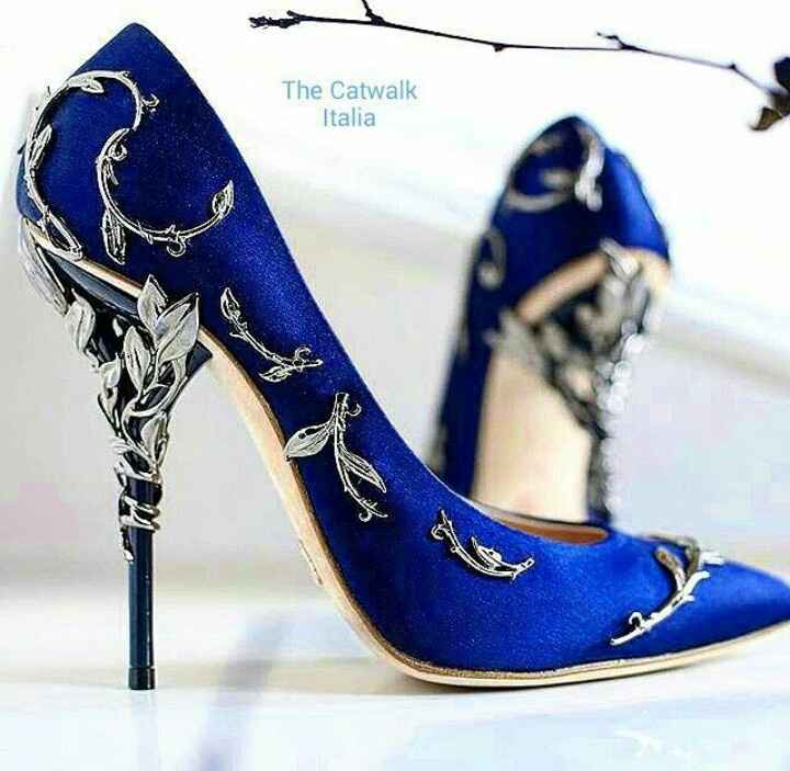 Mês de abril - sapatos azuis para noiva - 15