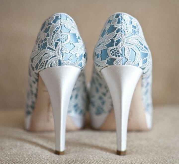 Mês de abril - sapatos azuis para noiva - 17
