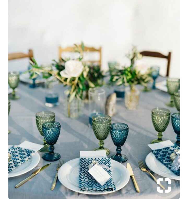 Mês de abril - decorações em azul - 4