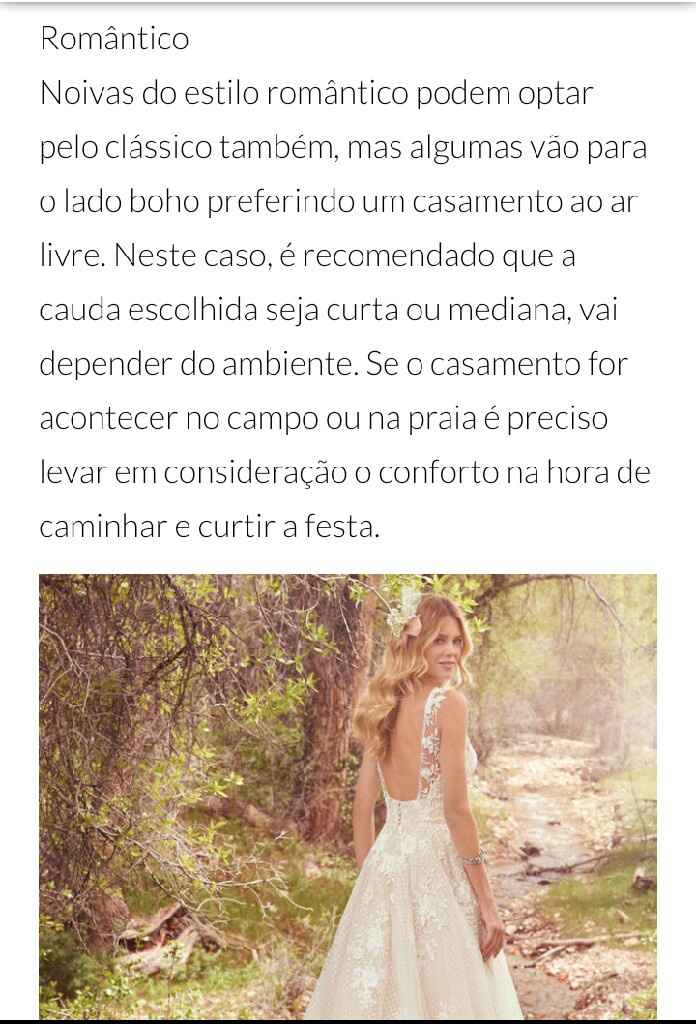 Vestido de noiva com ou sem cauda? - 2