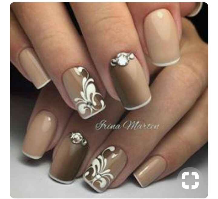 9 inspirações para unhas em castanho - 8