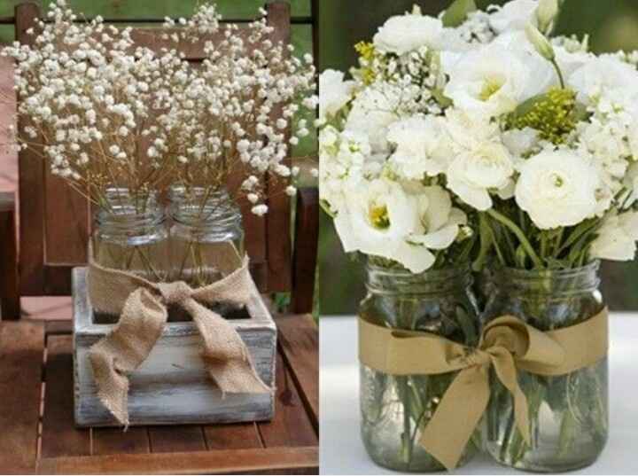 9 inspirações para centros de mesa em castanho - 7