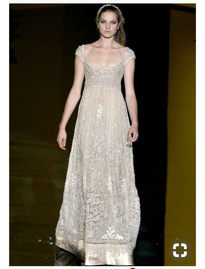 9 inspirações para vestidos de noiva com castanho - 3