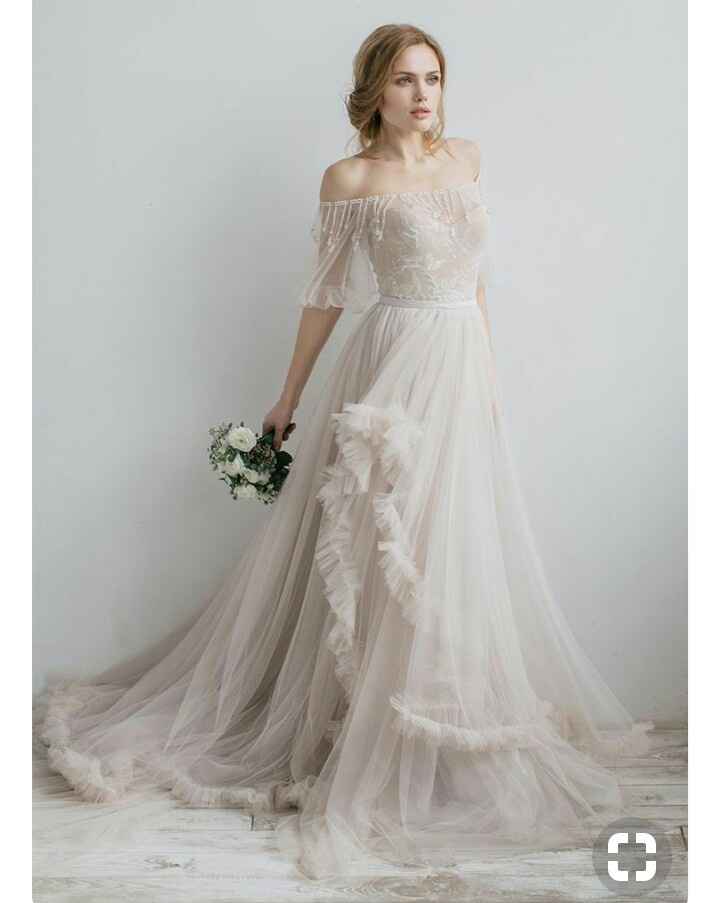 9 inspirações para vestidos de noiva com castanho - 5