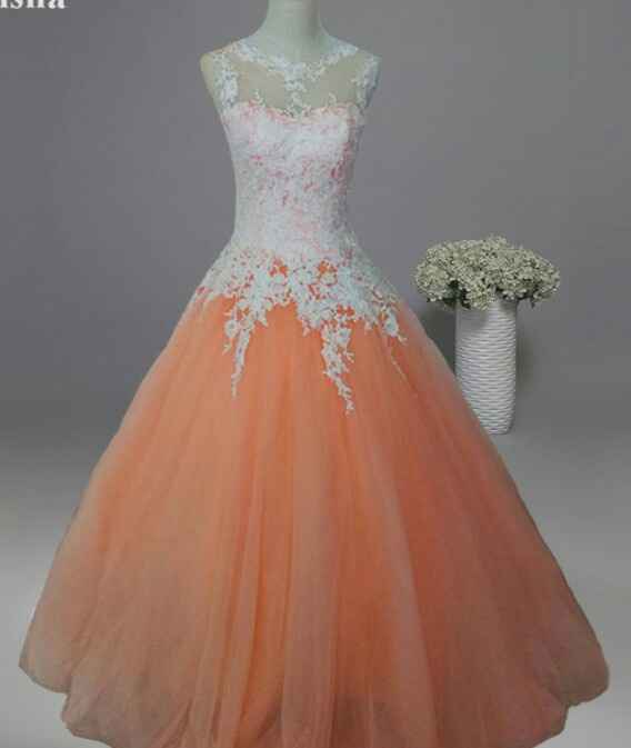 Mês de junho - mês laranja - vestidos de noiva - 2
