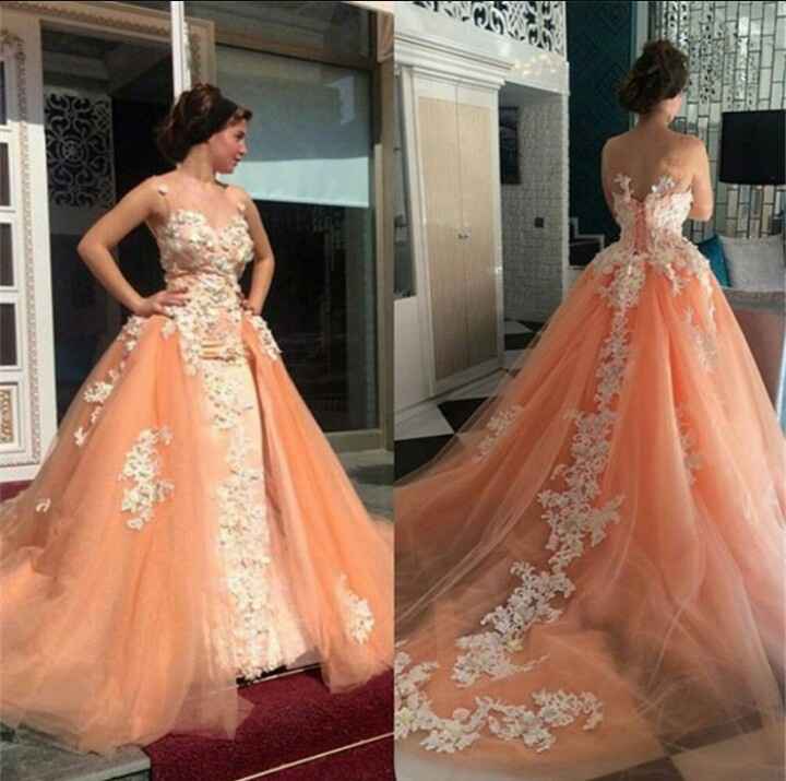Mês de junho - mês laranja - vestidos de noiva - 3