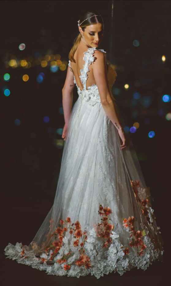 Mês de junho - mês laranja - vestidos de noiva - 4