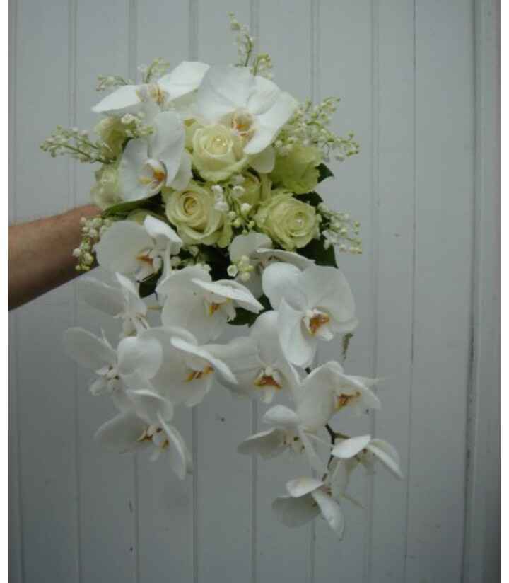 Ramos noiva com orquídeas - 1